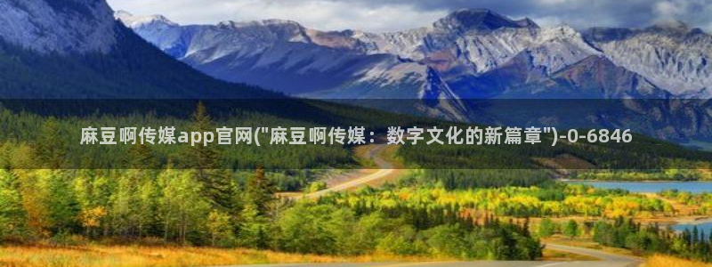 麻豆视频文章内容